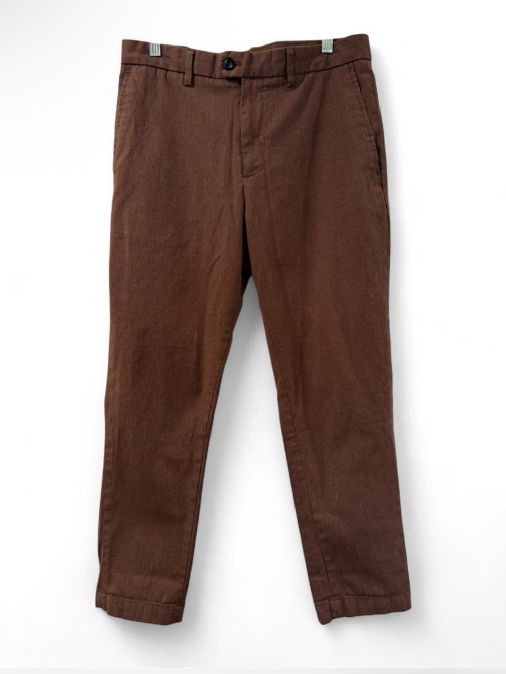Banana Republic Slim Tapered fit Men dress pants Rust tone size  30x30